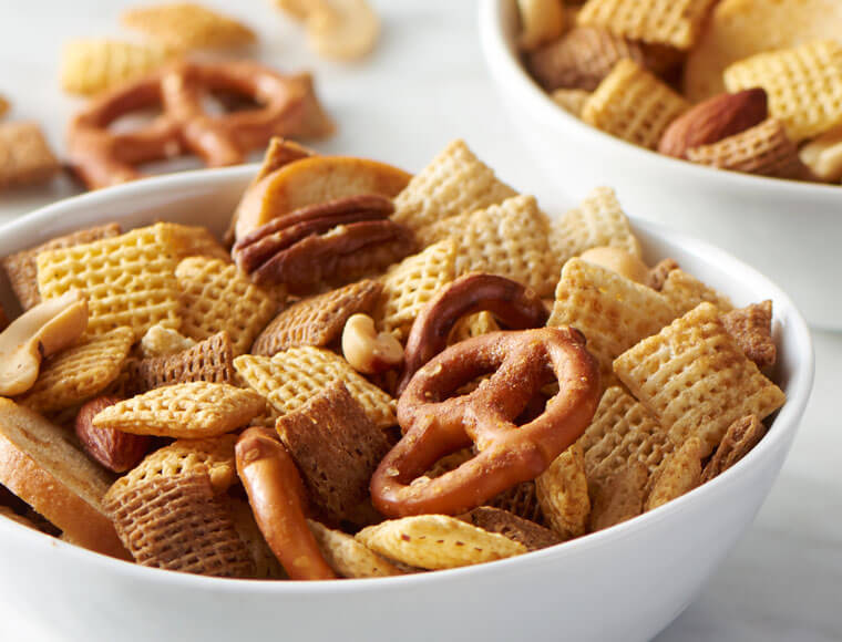How many calories in 1 cup of rice chex cereal