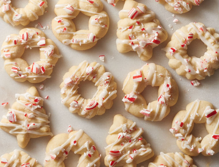 Peppermint Candy Spritz Recipe Land O’Lakes