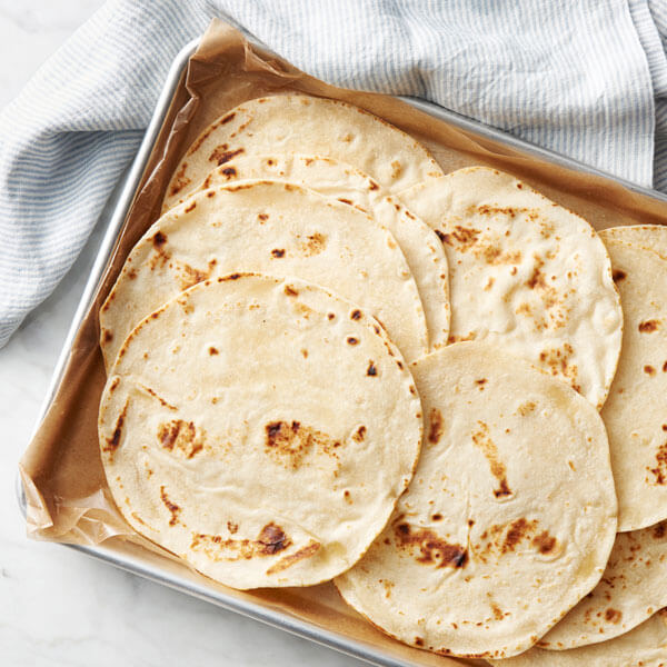 Easy Homemade Flour Tortillas recipe