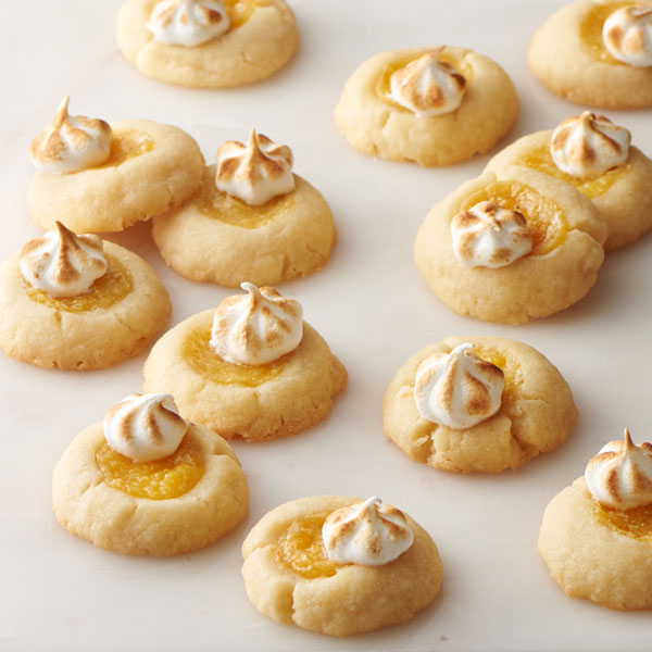 Lemon Meringue Thumbprint Cookies recipe