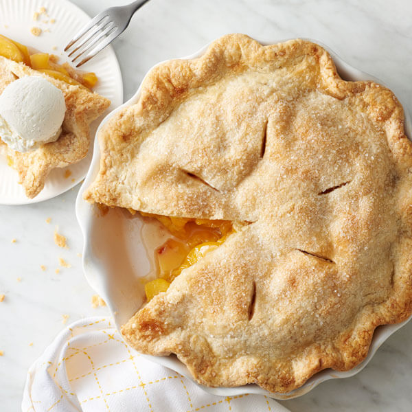Classic Peach Pie Recipe Land O Lakes Classic Peach Pie Recipe Land O Lakes