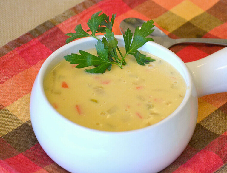 Wisconsin Cheese Soup Recipe Land O Lakes