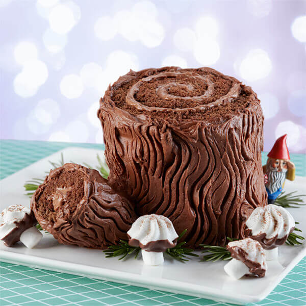 Yule Log Cake Image 
