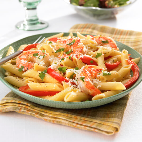 Zesty Lemon Shrimp & Pasta Image 
