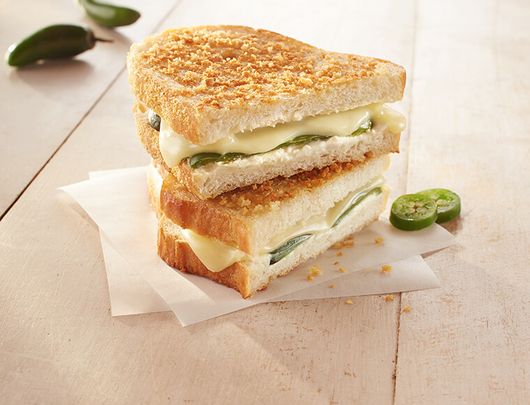 Jalapeno Popper Grilled Cheese Recipe Land O Lakes