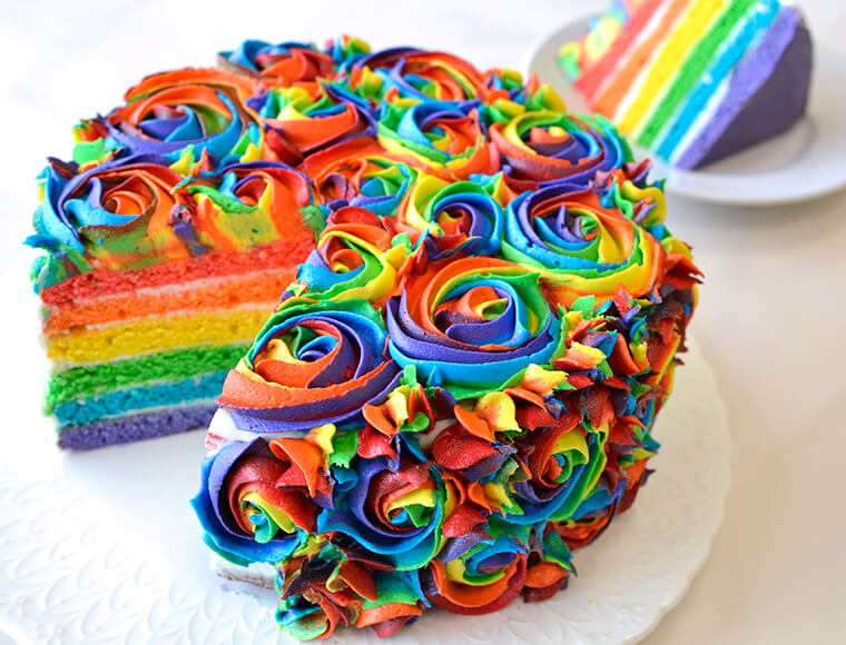 Rainbow Cake Recipe Land O Lakes