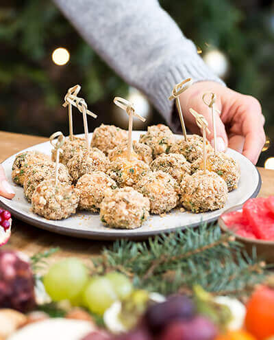 Baked Goat Cheese Balls Recipe Vermont Creamery