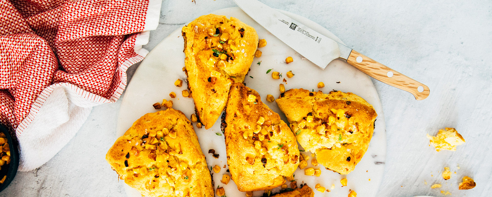 Buttered Corn Scones Recipe Vermont Creamery