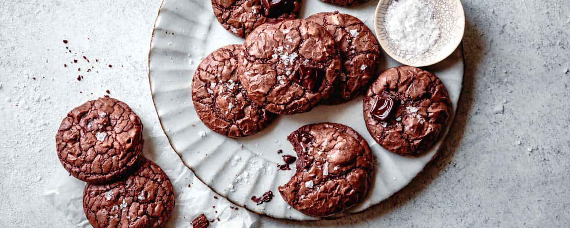 GlutenFree Chocolate Brownie Cookies Recipe Vermont Creamery