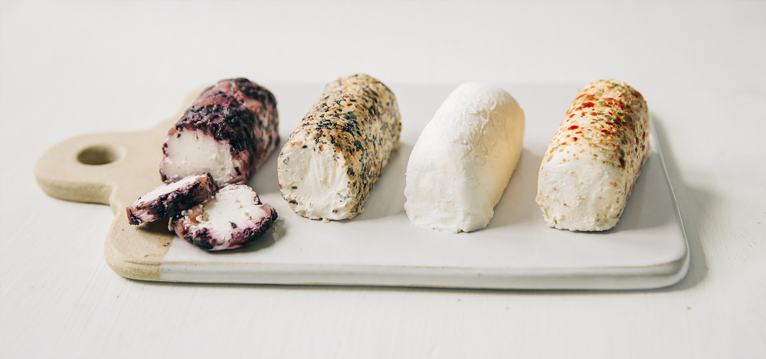 Goat Cheese Logs Vermont Creamery