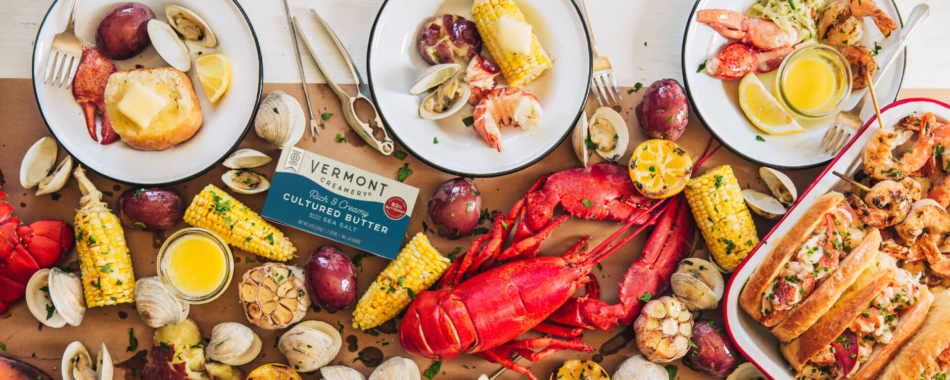 Lobster Boil with Drawn Butter Recipe Vermont Creamery